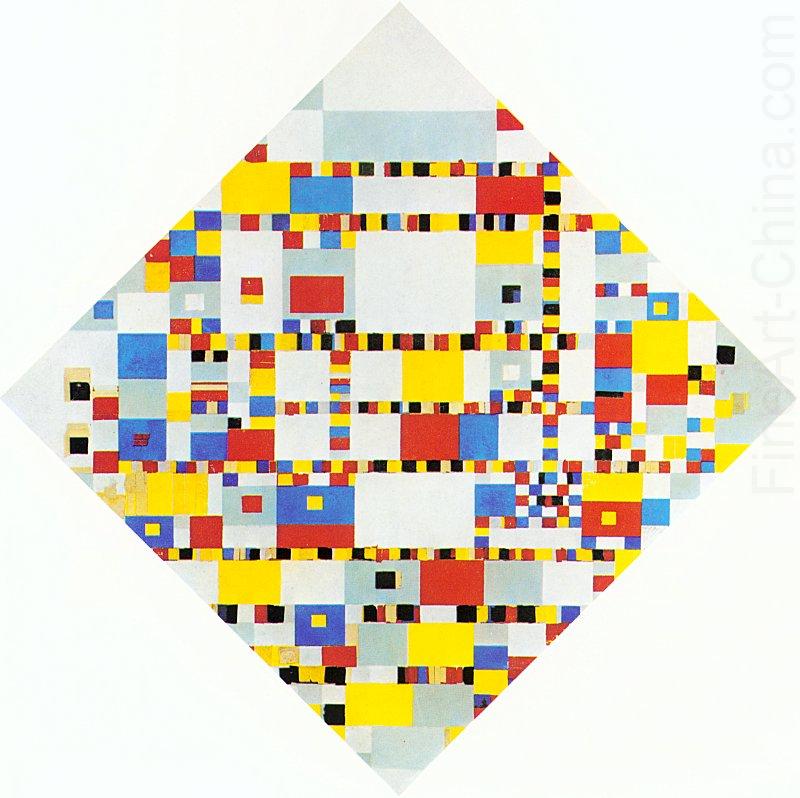 Victory Boogie Woogie, Piet Mondrian